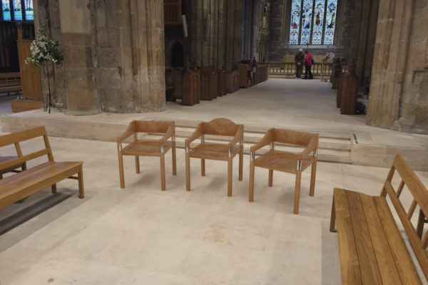 Ceremonial Chairs Royal Maundy Thursday