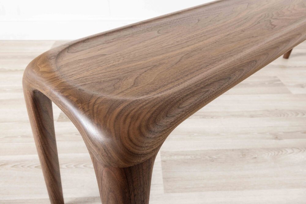 Walnut Solid Wood Bench