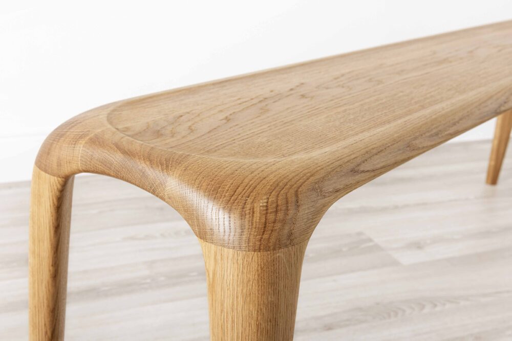 Oak Solid Wood Bench