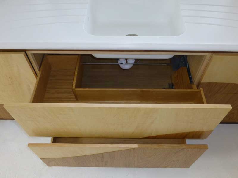 Bespoke-Minimalist-kitchen-wave-design-under sink unit