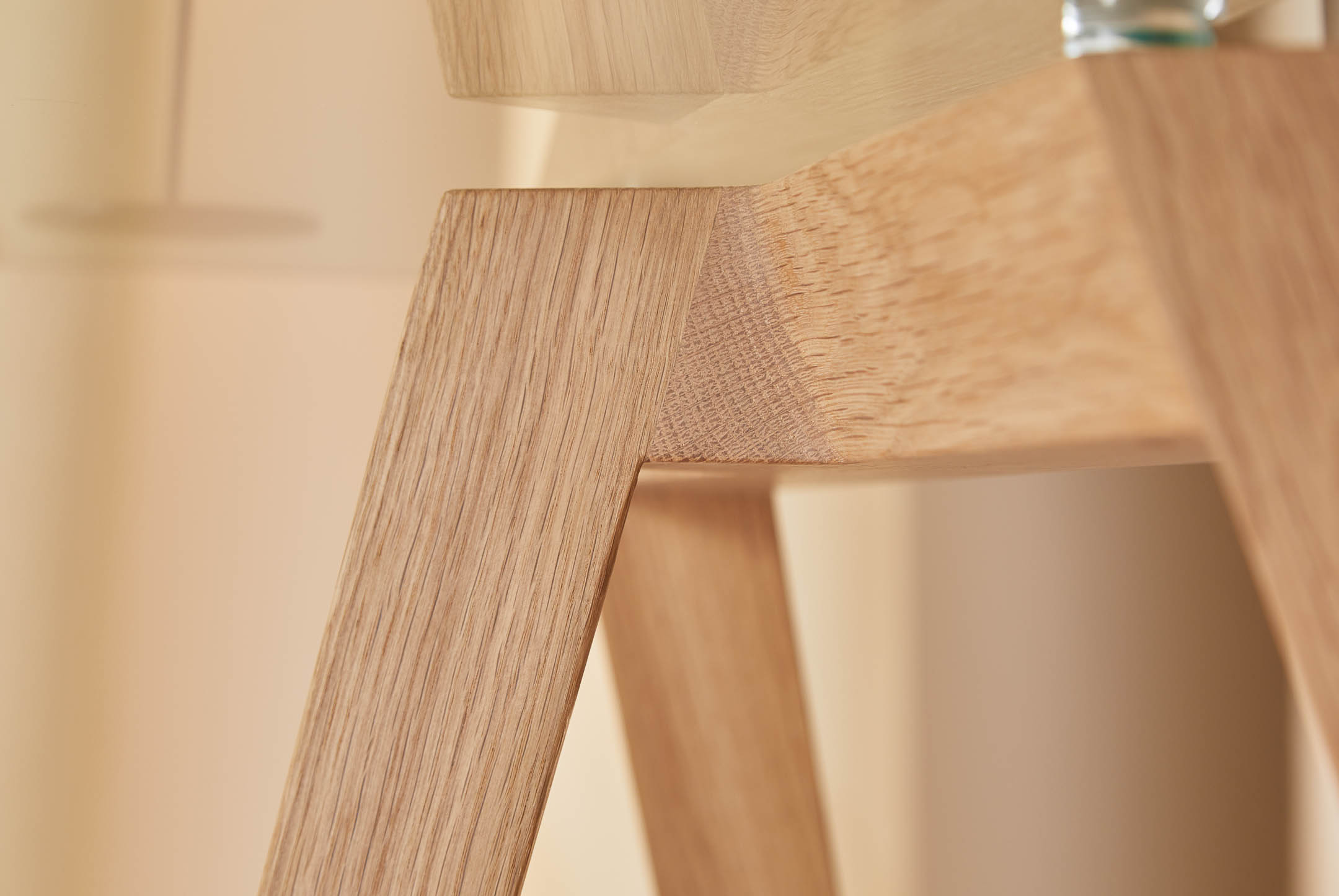 JW/W1 Trestle Legs with Dining Glass Top - Image 5