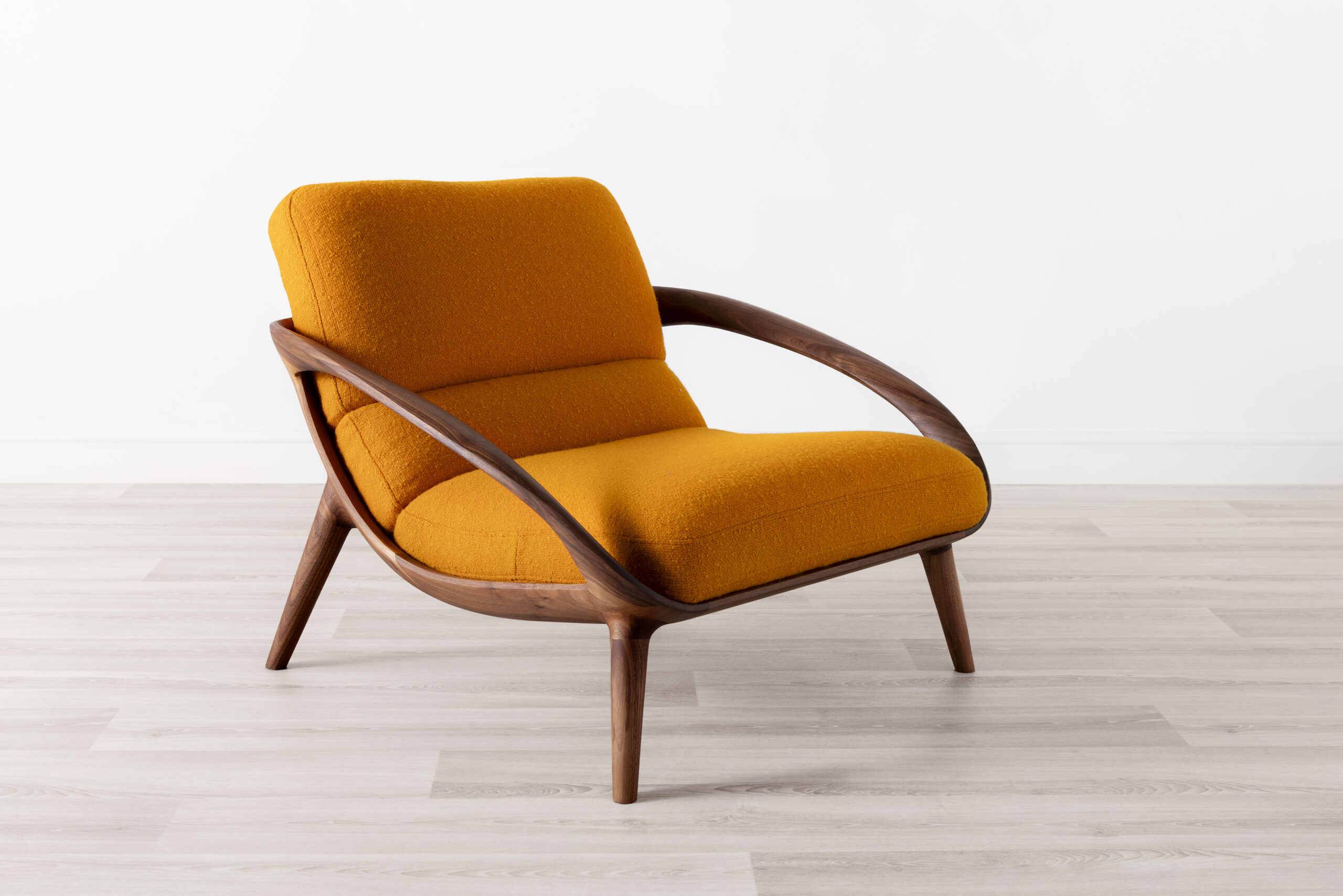 Moor Wood & Wool Lounge Chair - Image 5