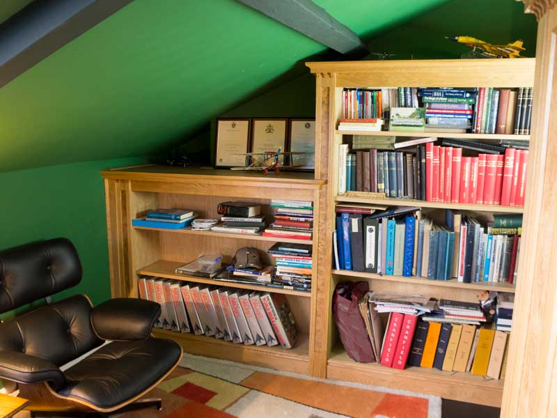 Bespoke attick home office