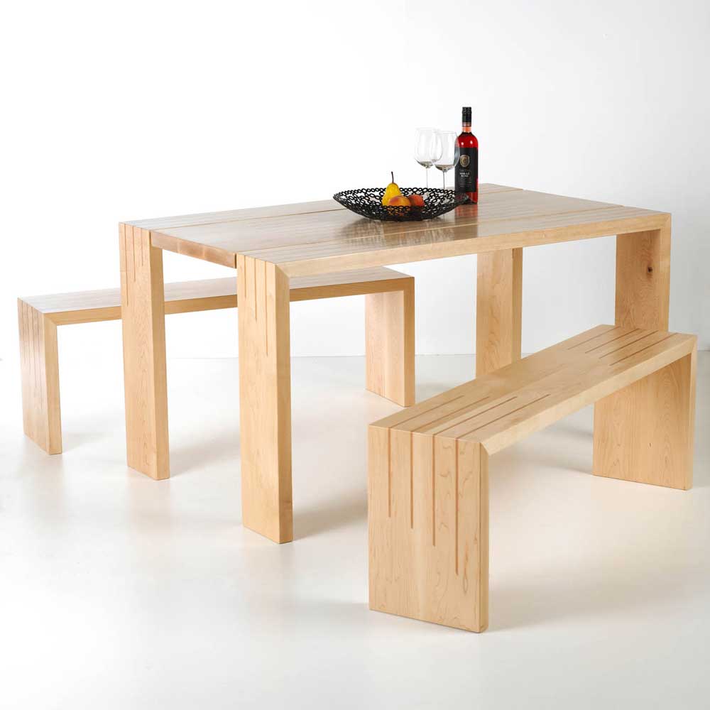 Contemporary dining table