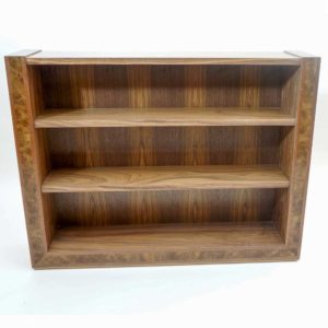 Walnut Low Bookcase With Walnut Detail Dovetailors