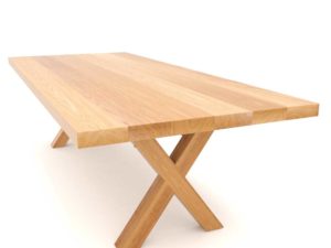 Oak refectory table